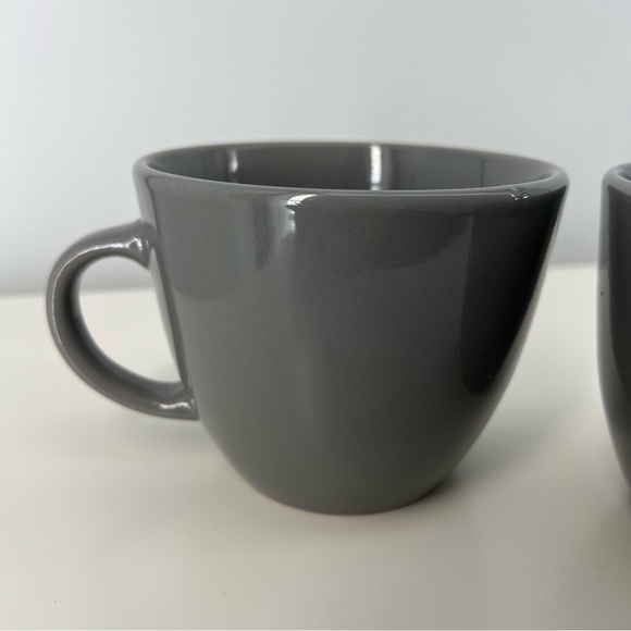 Project 62 Solid Gray Stoneware 12oz Oversized Mug Set of 2 - Picture 2 of 5